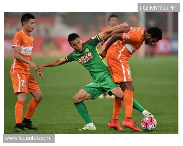 2020年北京国安与山东鲁能激战回顾展现中超精彩对决与球队风采